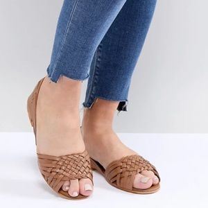 ASOS Juna Leather Summer Sandal